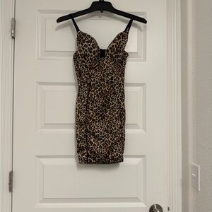 Leopard Print Bodycon Dress